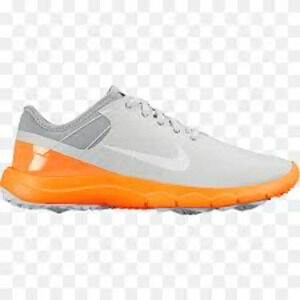 Nike FI Impact 2 Spikeless Golf Shoes 2015 Women Pure‎ Platinum/Wolf Grey/Citrus